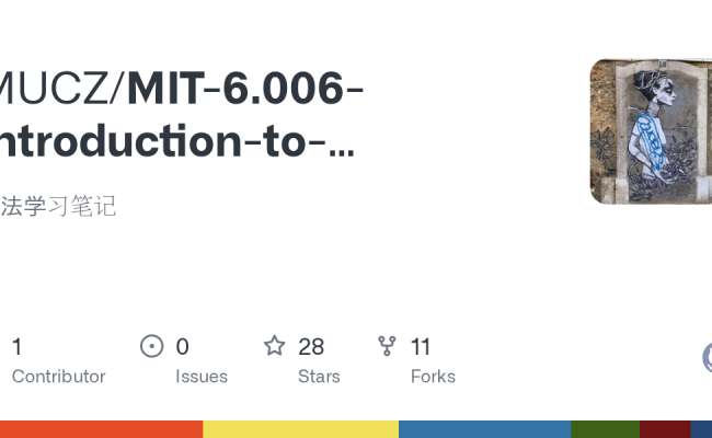 GitHub - MUCZ/MIT-6.006-Introduction-to-Algorithms: 算法学习笔记