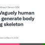 Vaguely Human Shapes Generate Body Tracking Skeleton · Issue #1106 ...