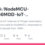GitHub - Avimallik/NodeMCU-ESP8266MOD-IoT-Automation: Home Appliance ...