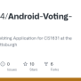 GitHub - Skearns4/Android-Voting-System: Mobile Phone Voting ...