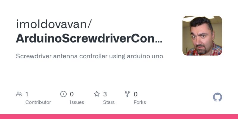 Github Imoldovavan Arduinoscrewdrivercontroller Screwdriver Antenna - Space Images - Elegant Retina Collection