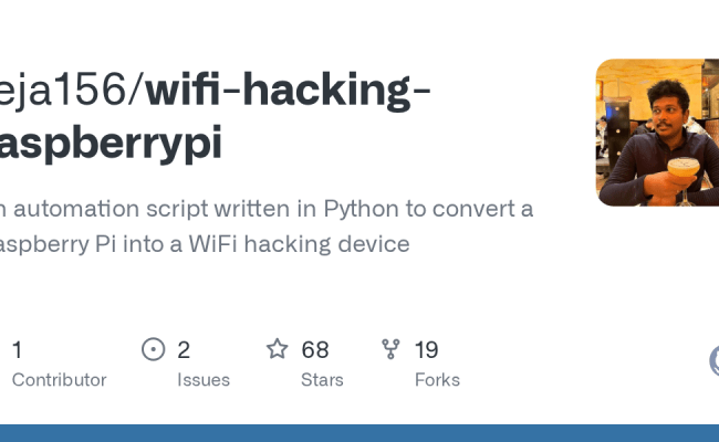 GitHub - Teja156/wifi-hacking-raspberrypi: An Automation Script Written ...