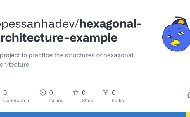GitHub - Ppessanhadev/hexagonal-architecture-example: A Project To ...