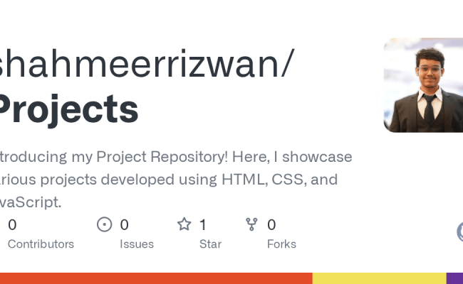 GitHub - Shahmeerrizwan/Projects: Introducing My Project Repository ...