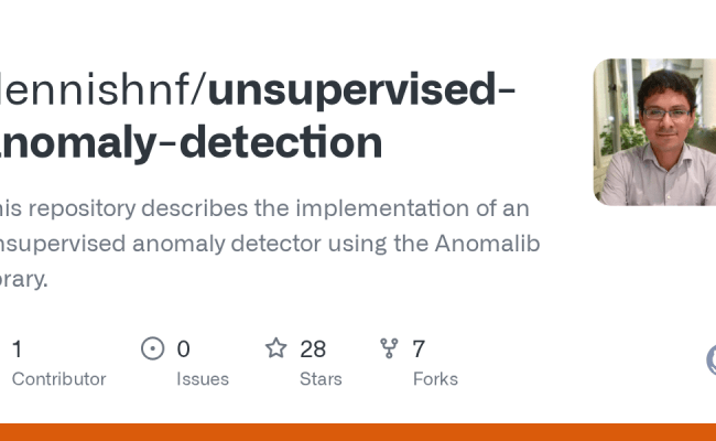 GitHub - Dennishnf/unsupervised-anomaly-detection: This Repository ...