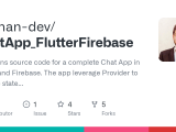 Github Swkhan Dev Chatapp Flutterfirebase It Contains Source Code