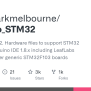 GitHub - Rogerclarkmelbourne/Arduino_STM32: Arduino STM32. Hardware ...