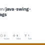 GitHub - DJ-Raven/java-swing-panel-tags