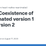 Coexistence Of Reanimated Version 1 And Version 2 · Issue #1134 ...