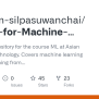 GitHub - Chaklam-silpasuwanchai/Python-for-Machine-Learning: This Is ...