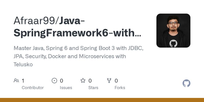 Spring Boot 3 And Spring Framework 6 Build Scalable Modern Java - Download Amazing Dark Picture | HD
