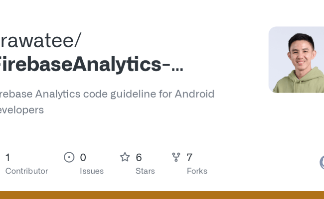 GitHub - Jirawatee/FirebaseAnalytics-Android: Firebase Analytics Code ...