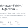 GitHub - Syed-Bakhtawar-Fahim/Genetic-Algorithm-Python: This Repository ...