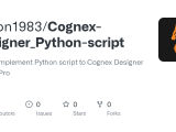 Github Vision1983 Cognex Designer Python Script How To Implement