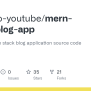 GitHub - Techinfo-youtube/mern-stack-blog-app: Complete Mern Stack Blog Application Source Code 2023
