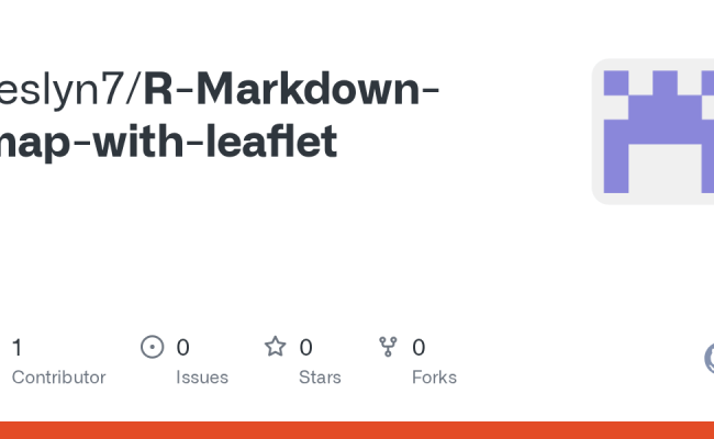 GitHub - Jeslyn7/R-Markdown-map-with-leaflet