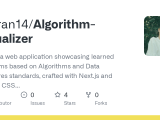 Github Koitran14 Algorithm Visualizer Explore A Web Application