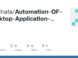 Github A Kshata Automation Of Desktop Application With Pywinauto Tool