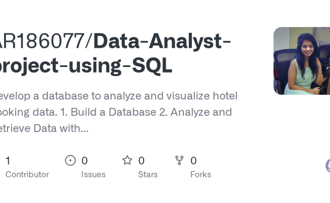 GitHub - AR186077/Data-Analyst-project-using-SQL: Develop A Database To ...