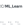 GitHub - ZaneCC/ML_Learn