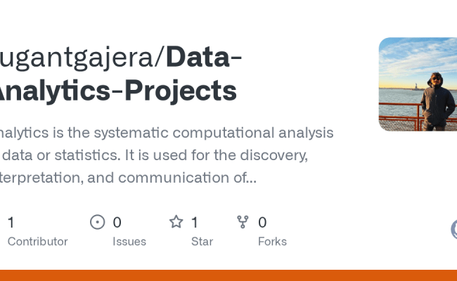 GitHub - Yugantgajera/Data-Analytics-Projects: Analytics Is The ...