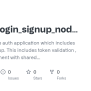 GitHub - Hensal/login_signup_nodejs_mongoDB: This Is A Simple Auth ...