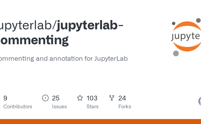 GitHub - Jupyterlab/jupyterlab-commenting: Commenting And Annotation ...