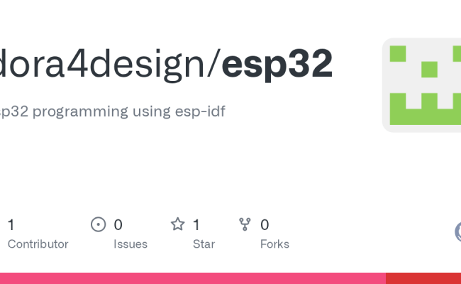GitHub - Dora4design/esp32: Esp32 Programming Using Esp-idf