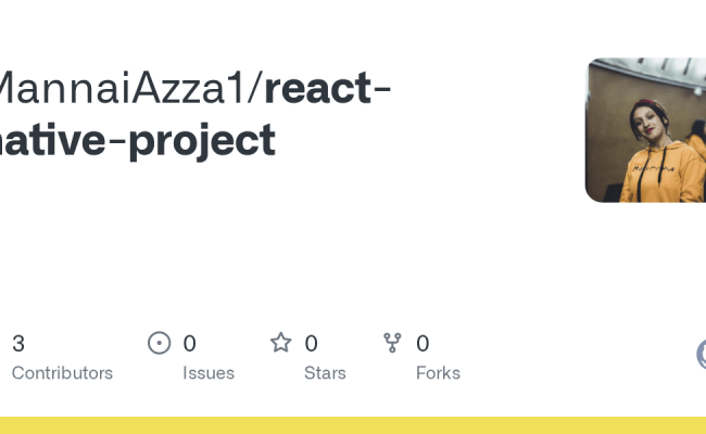 GitHub - MannaiAzza1/react-native-project