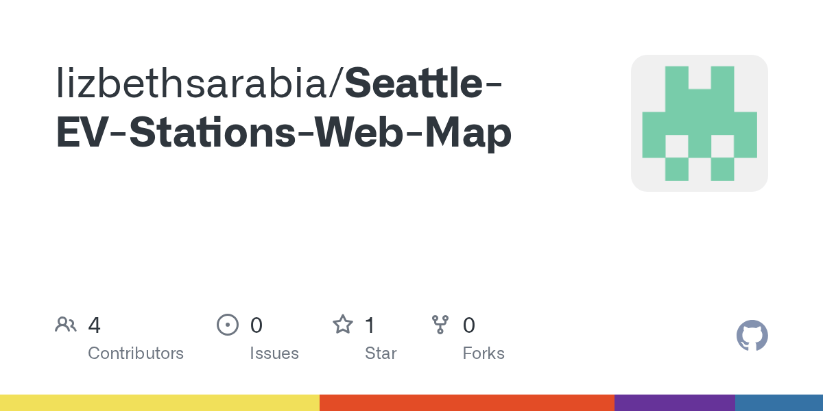 GitHub Seattle EV Stations Web Map Seattle EV Stations Web Map