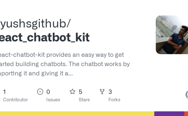 GitHub - Ayushsgithub/react_chatbot_kit: React-chatbot-kit Provides An ...