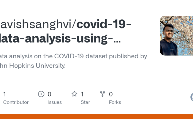 GitHub - Kavishsanghvi/covid-19-data-analysis-using-python: Data ...