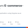 GitHub - Namajram/E-commerce-Angular: E-commerce Application Using ...