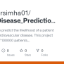 GitHub - Laxminarsimha01/Heart_Disease_Prediction-using-Python: Used ...