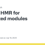 HMR For Federated Modules · Issue #11182 · Webpack/webpack · GitHub