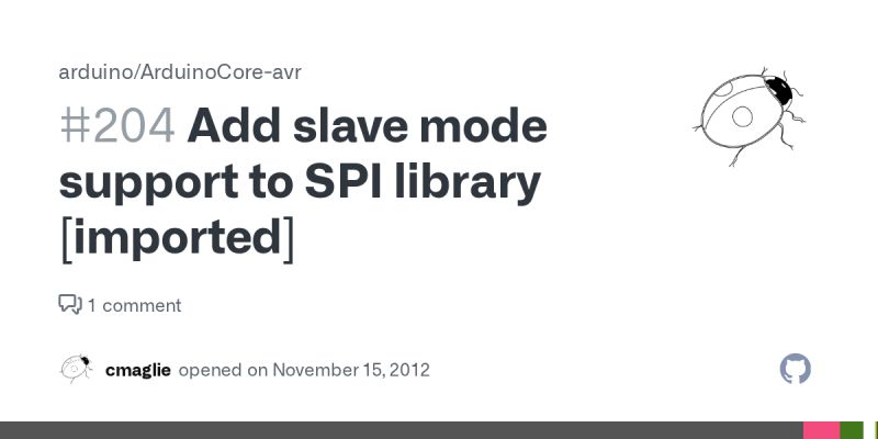 Github Jonesaaronj Arduino Spi Slave Arduino Library To Act As Spi - Incredible High Resolution Ocean Pictures | Free Download