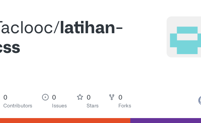 GitHub - Taclooc/latihan-css