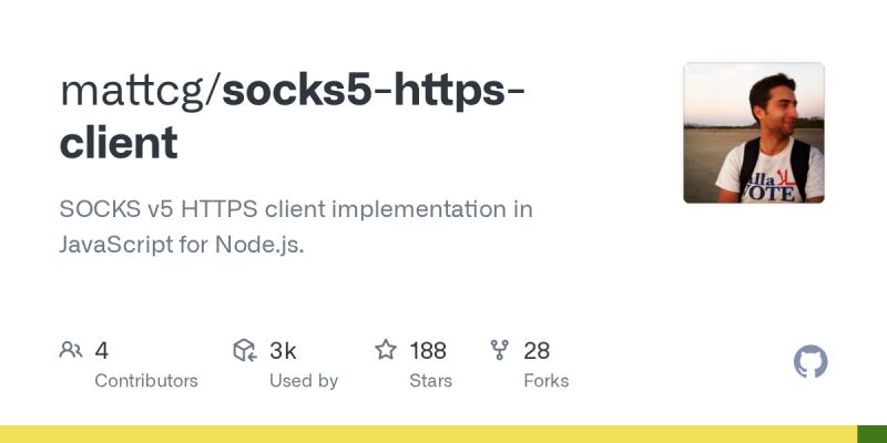 Github Mattcg Socks5 Https Client Socks V5 Https Client - Best Vintage Designs in 4K