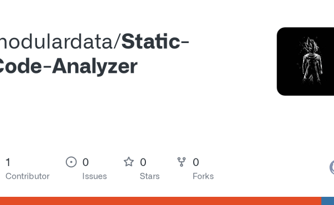 GitHub - Modulardata/Static-Code-Analyzer
