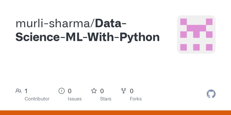 Github Kasim8630 My Python Data Science Ml Nlp Dl It Includes 1 Complete Code For - Premium Nature Design Gallery - Retina