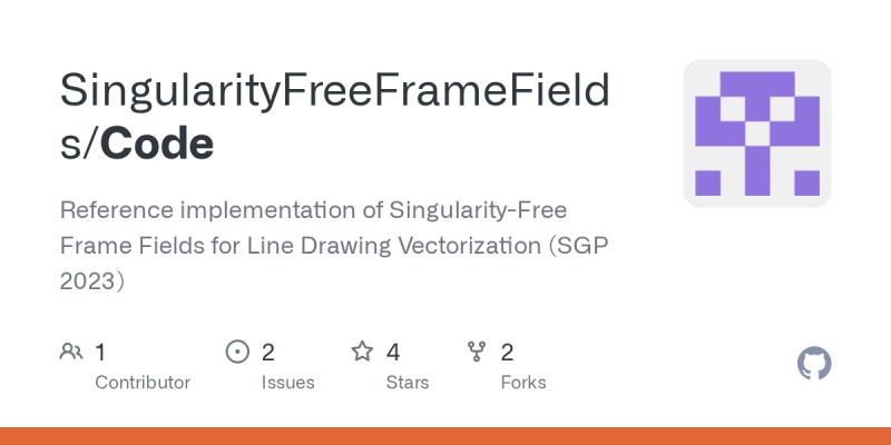 Github Singularityfreeframefields Code Reference Implementation Of - Ultra HD Geometric Patterns for Desktop