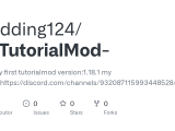 Github Modding124 Mytutorialmod Hello My First Tutorialmod Version