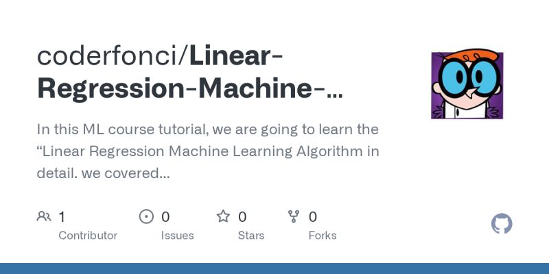 Github Coderfonci Linear Regression Machine Learning Algorithm In - Creative Gradient Art - Full HD