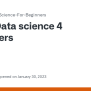Data Science 4 Beginners · Issue #469 · Microsoft/Data-Science-For ...