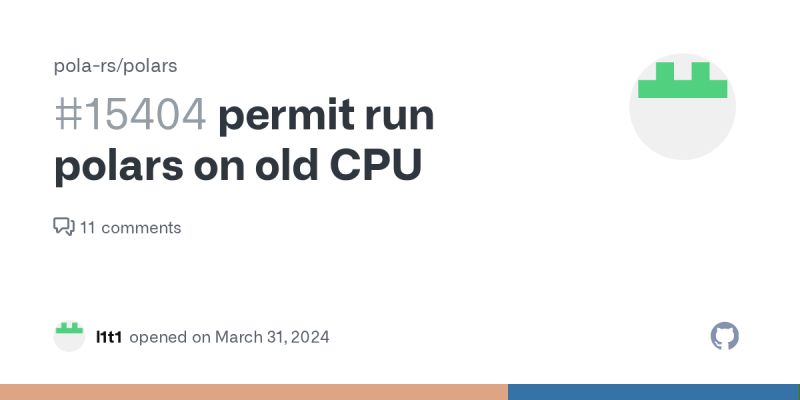 Auto Update Failing For Python Polars Issue 932 Termux User Repository Tur Github - Premium Mountain Image Gallery - HD