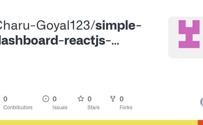 GitHub - Charu-Goyal123/simple-dashboard-reactjs-tailwindcss