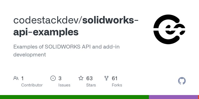Github Change2improve Solidworks Api 1 Soliddna A Framework That - Premium Nature Illustration Gallery - Ultra HD