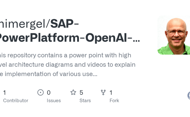 SAP-PowerPlatform-OpenAI-Use-Cases-Presentation/Integration Demo SAP ...