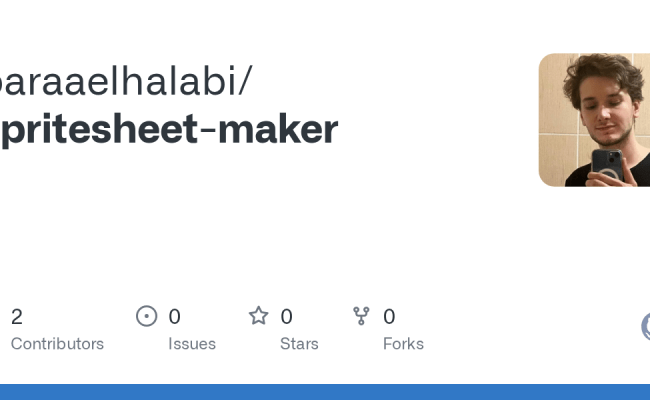 GitHub - Baraaelhalabi/spritesheet-maker