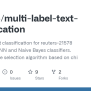 GitHub - Dotrado/multi-label-text-classification: Multi-label Text ...
